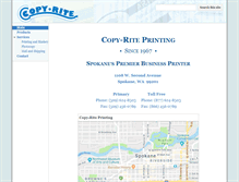 Tablet Screenshot of copy-rite.com